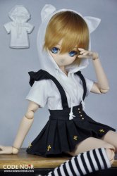 -COB000007 White Hoodie